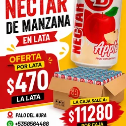 Néctar de lata (caja)