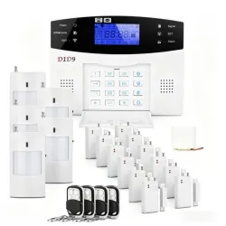 🚨 Sistema de Alarma GSM Inalámbrico de Alta Seguridad
