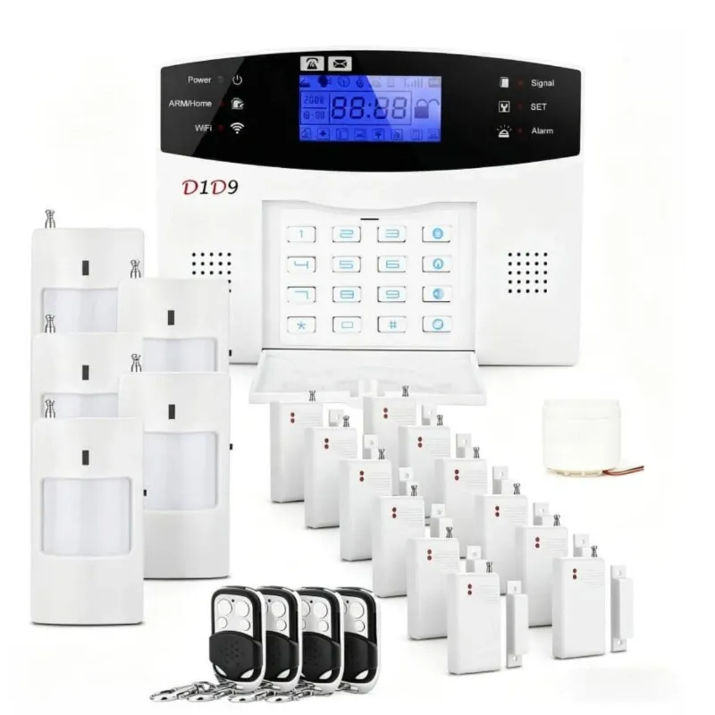 🚨 Sistema de Alarma GSM Inalámbrico de Alta Seguridad