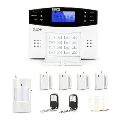 🚨 Sistema de Alarma GSM Inalámbrico de Alta Seguridad