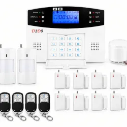 🚨 Sistema de Alarma GSM Inalámbrico de Alta Seguridad