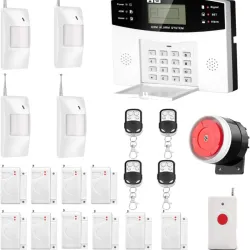🚨 Sistema de Alarma GSM Inalámbrico de Alta Seguridad