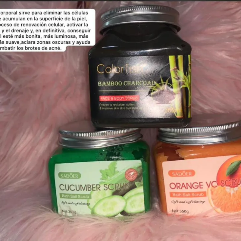 Exfoliantes corporales 