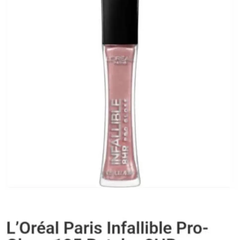 L’Oréal Paris infallible gloss 