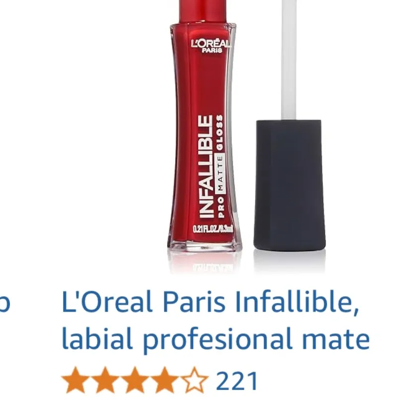Labial rojo infallible de L’ORÉAL 