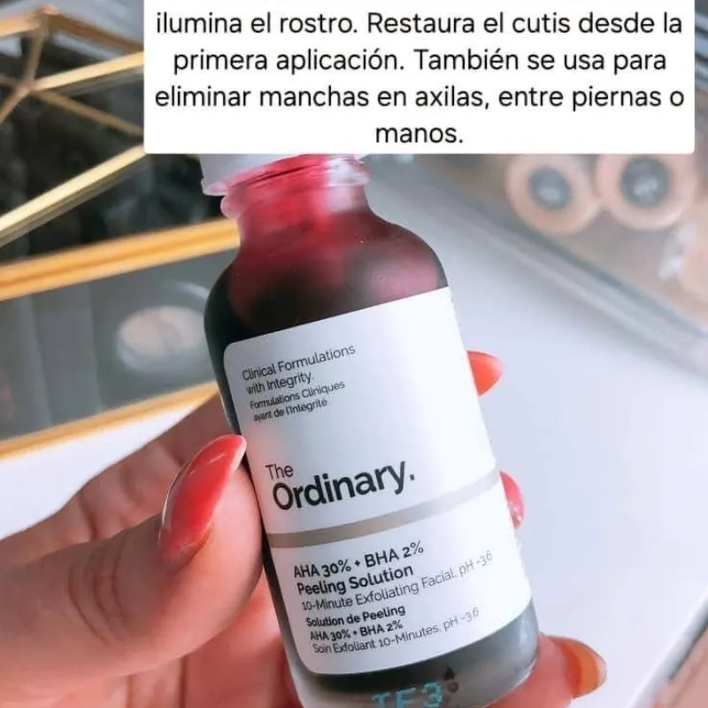 Peeling de AHA-BHA