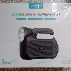 Bocina o radio con lámpara