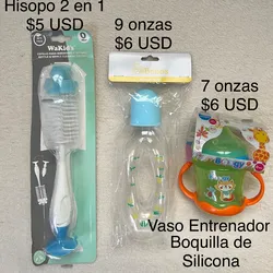 Biberon, Vaso Entrenador e hisopo (VASO ENTRENADOR AGOTADO)