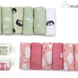 Estuche de 6 toallitas pequeñas