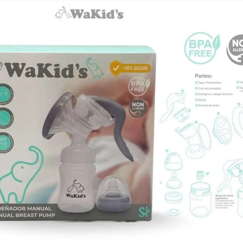 Extractor manual de leche materna