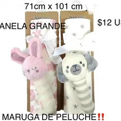Franela grande con Maruga de peluche