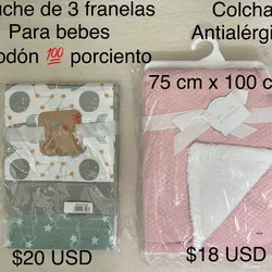 Franelas y Colcha Antialérgica