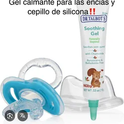 Gel calmante para las encías y cepillo de silicona (AGOTADO)