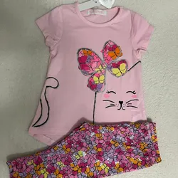 Juego de licra para Niñas (Algodón 💯 porciento)