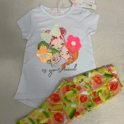 Juegos de Licras para Niñas (Algodón 💯 porciento)