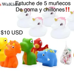 Muñequitos de Goma (chillones)