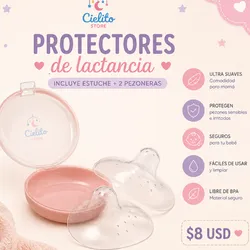 Pezoneras para lactancia materna