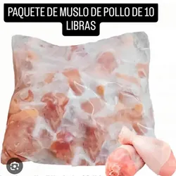 *PAQUETE DE 10LB DE POLLO DE Muslo