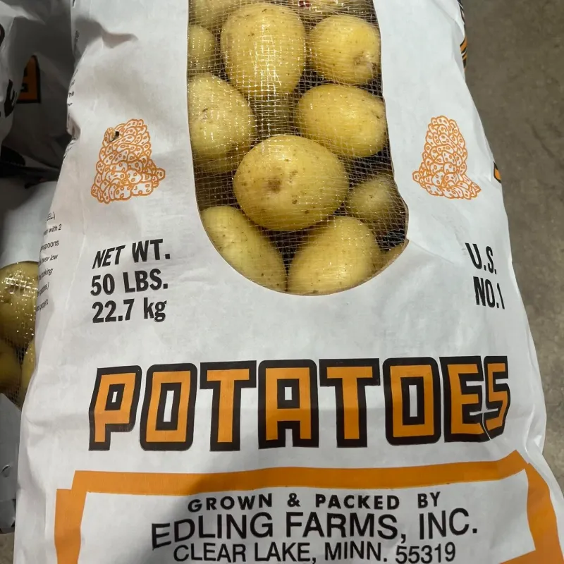 Sacos de Papas (Patatas) 50 LBS 22.68KG🥔