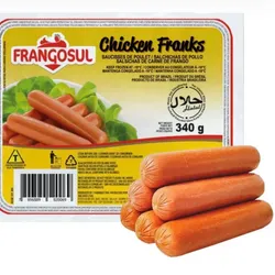 Salchichas de pollo