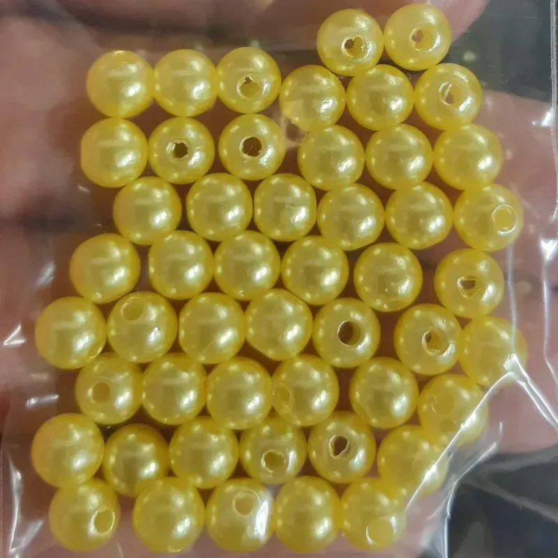 011- PERLAS 6 MM 50 UNIDADES