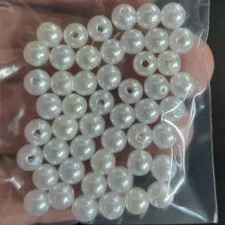 011- PERLAS 6 MM 50 UNIDADES