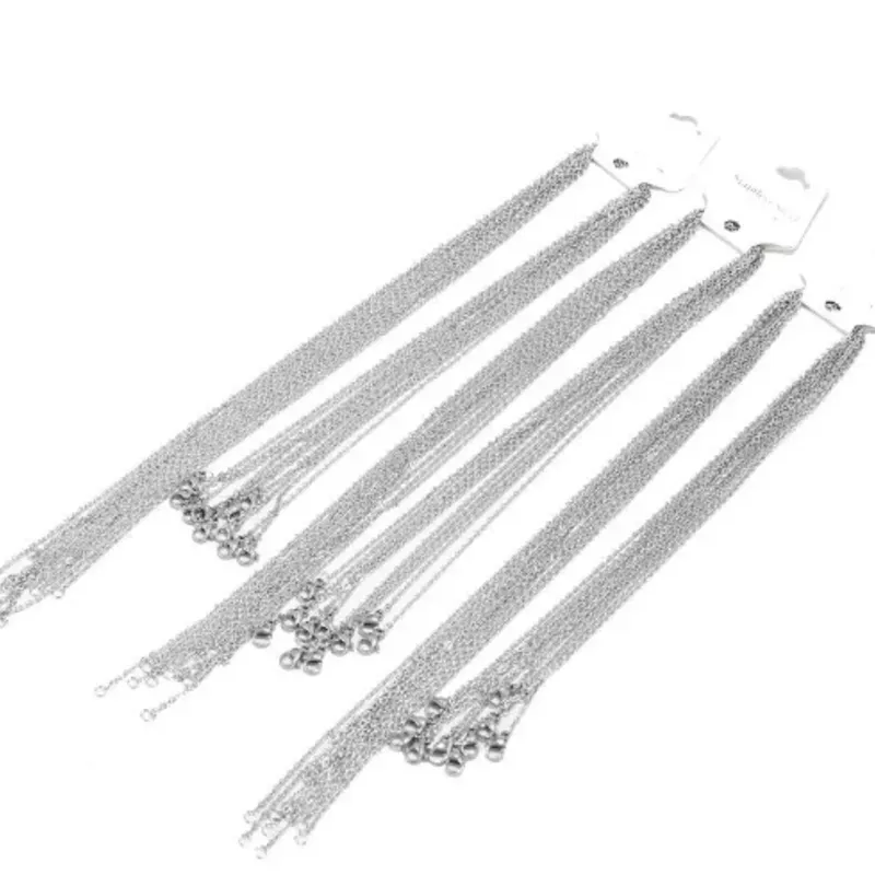 2527- CADENITA COLOR PLATA 1 UNIDAD