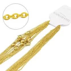 2529- CADENITA COLOR DORADO 1 UNIDAD