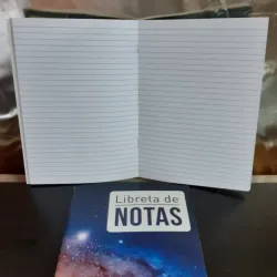 2505- LIBRETA RAYADA GRANDE 1 UNIDAD