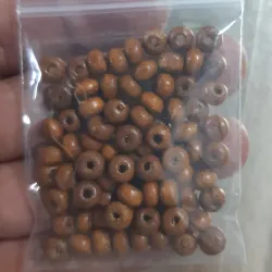 BOLAS DE MADERA 6 MM 4.5 GRAMOS