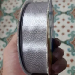 002- CINTA DE SATEN 2.5 CM GRIS CLARO 1 METRO