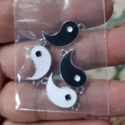 CONECTOR YIN YANG 2 UNIDADES 1 PAREJA