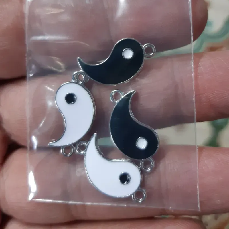 CONECTOR YIN YANG 2 UNIDADES 1 PAREJA