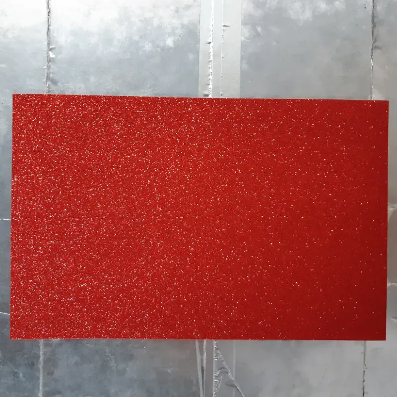 007- FOAMY BRILLO ROJO 1 UNIDAD 28X43 CM