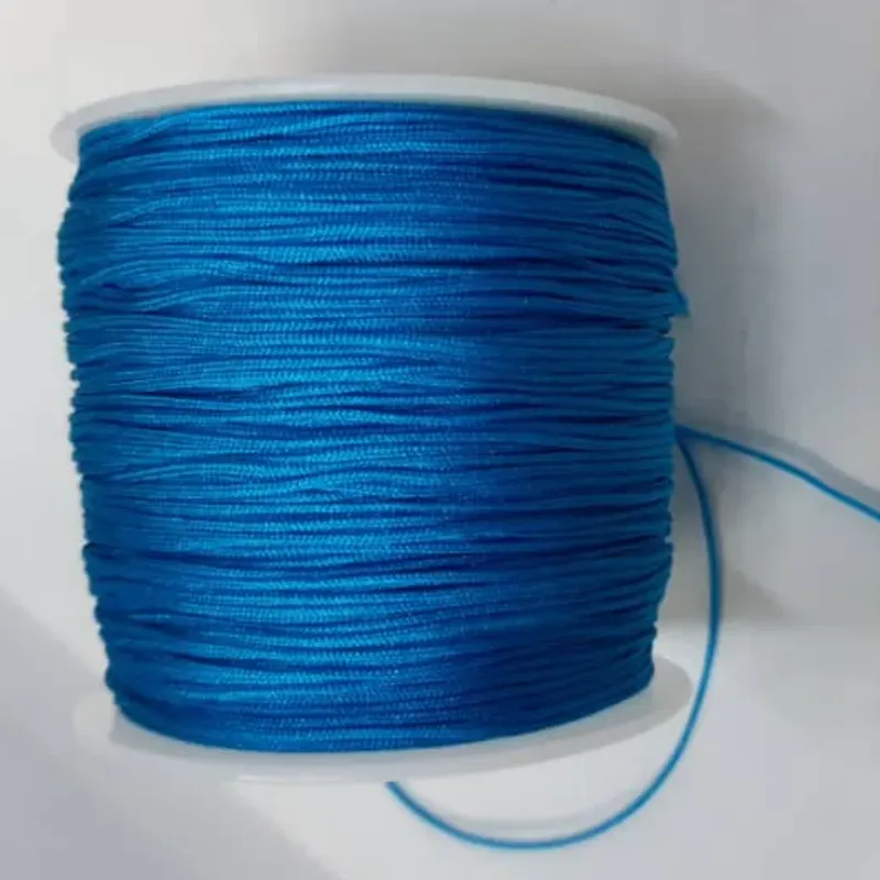 HILO CHINO AZUL TURQUESA 0.8MM 1 METRO