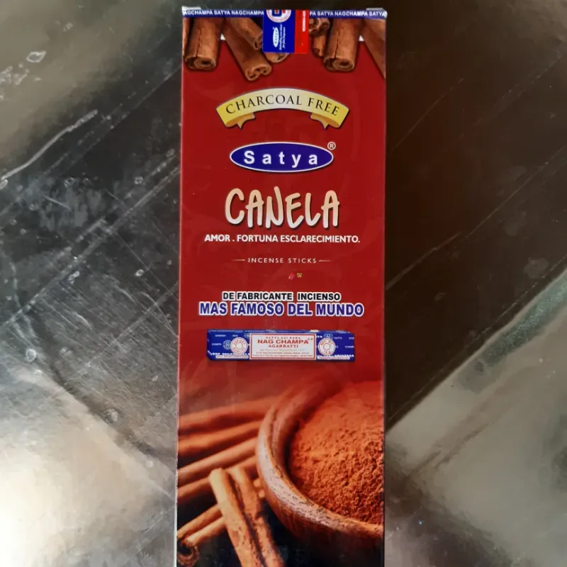 INCIENSO CANELA 1 CAJA 20 UNIDADES