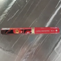 INCIENSO CANELA CON MANZANA 1 CAJA 20 UNIDADES