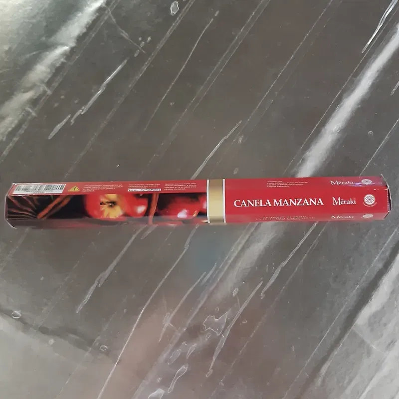 INCIENSO CANELA CON MANZANA 1 CAJA 20 UNIDADES