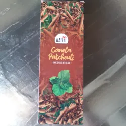 INCIENSO CANELA CON PATCHOULI 1 CAJA 20 UNIDADES