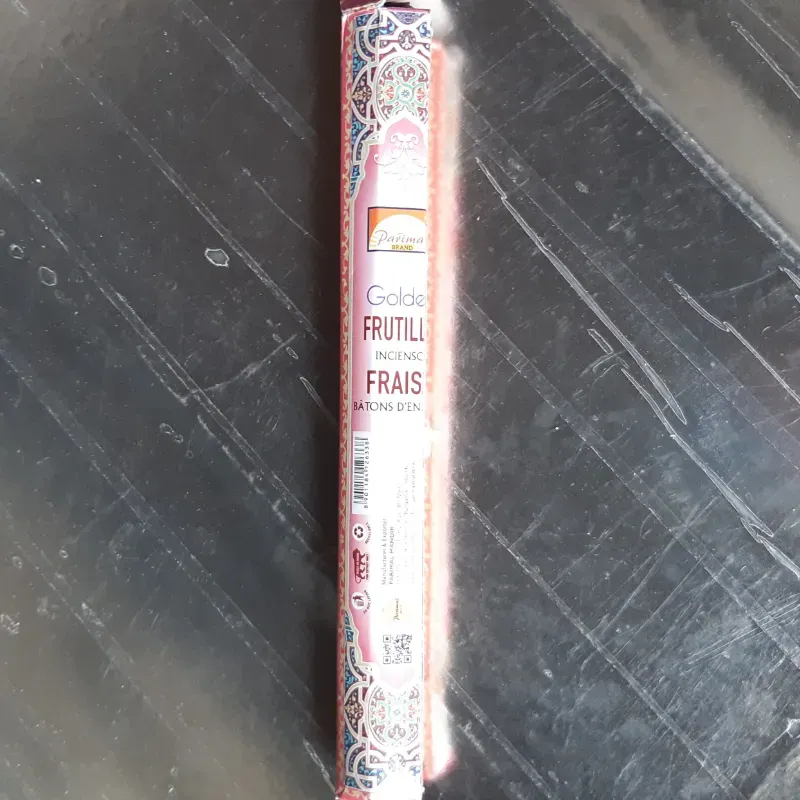 INCIENSO FRUTILLA 1 CAJA 20 UNIDADES