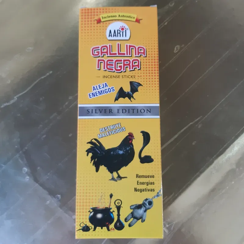 INCIENSO GALLINA NEGRA 1 UNIDAD