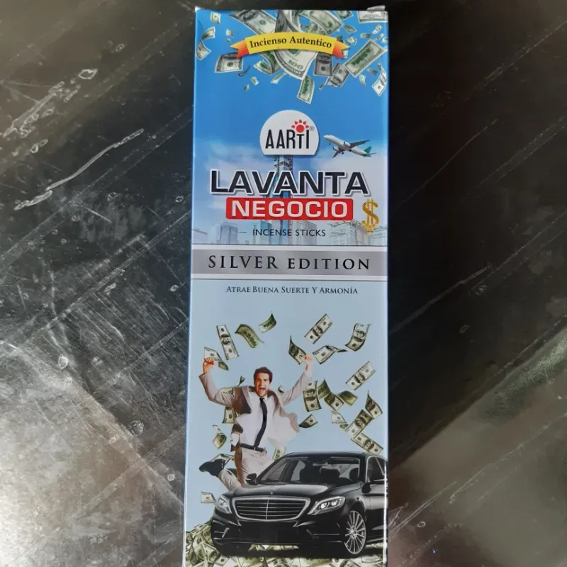 INCIENSO LEVANTA NEGOCIO 1 CAJA 20 UNIDADES