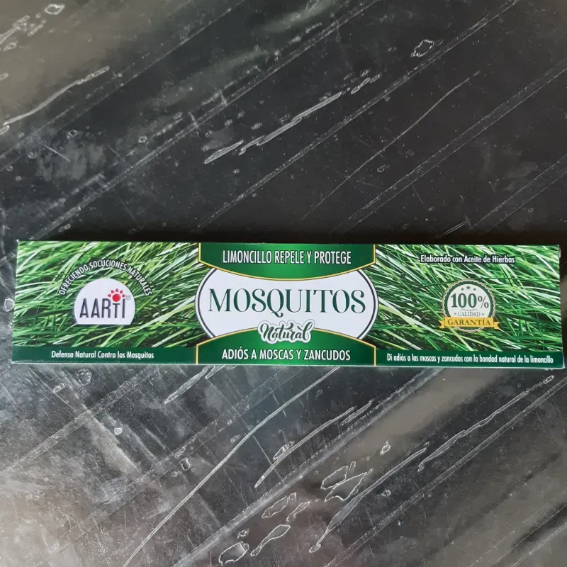 INCIENSO LIMON MOSQUITOS 1 UNIDAD