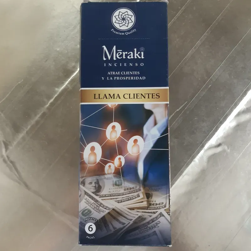 INCIENSO LLAMA CLIENTES 1 CAJA 20 UNIDADES