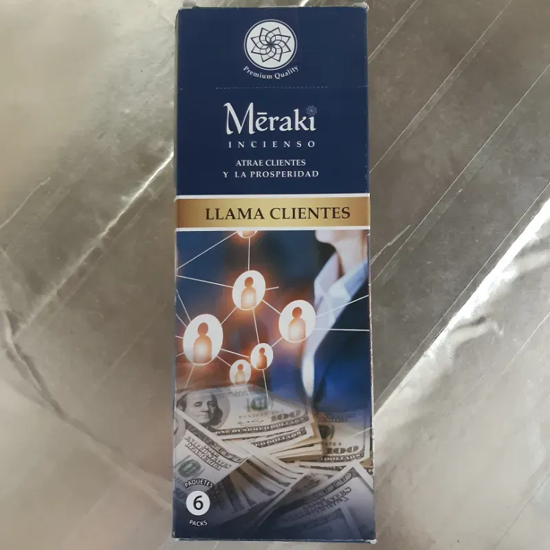 INCIENSO LLAMA CLIENTES 1 UNIDAD