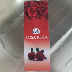 INCIENSO ROSA ROJA 1 CAJA 20 UNIDADES