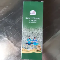 INCIENSO SALUD, DINERO Y AMOR 1 CAJA 20 UNIDADES