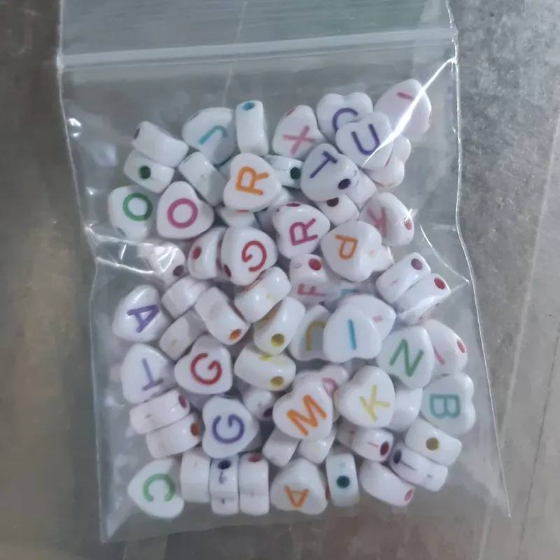 LETRAS 6 MM 10 GRAMOS