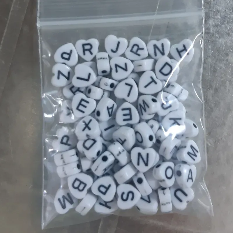 LETRAS 6 MM 10 GRAMOS