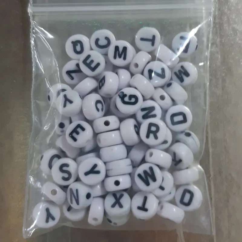 LETRAS 6 MM 10 GRAMOS